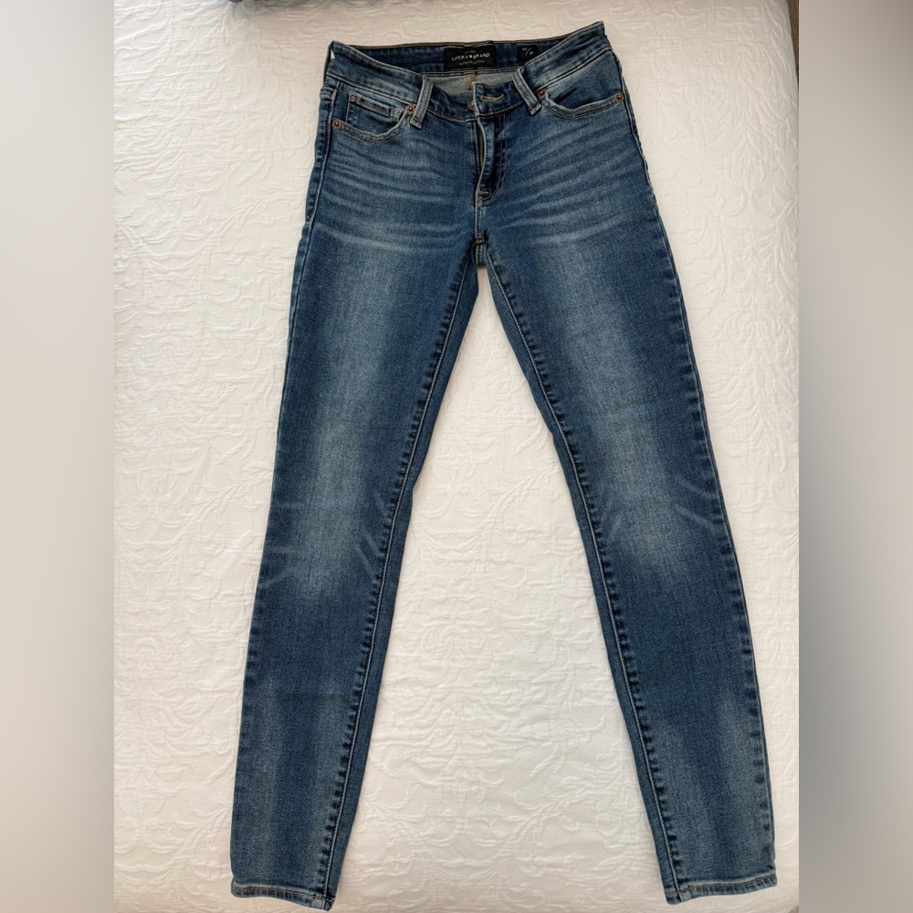Lucky Brand Lolita Dark Blue Skinny Jeans
